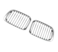 Chrome Front Bumper Kidney Grille Compatible avec E46 4 portes Sedan 1998-2001 Modèles