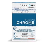 Laboratoire des GRANIONS - Complément alimentaire Chrome 250 µg - Coupe-faim - 60 comprimés