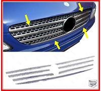 Chrome Grille avant en acier inoxydable 7 pièces pour Vito Viano W639 de 2003 à 2010
