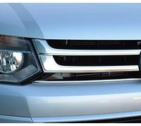 Chrome Grille frontale Accent Trim couvertures pour s'adapter au T5 Transporter (10-15)
