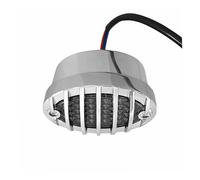 Chrome Grille LED Cat Eye Motorcycle Tail Light for Harley,Conduite sécuritaire