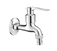 Chrome Jardin Eau Robinet Exterieur 1/2" avec Aerateur