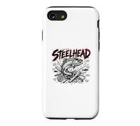 Chrome King Brutal Takes, Un pêcheur Urbain de Steelhead Coque pour iPhone SE (2020) / 7/8