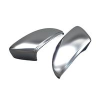 Chrome Mat Pour VW Pour Passat B7 2011-2018 Aile De Porte Vue Arrière Gauche Droit Côté Miroir Couvre Casquettes Coque 1 Paire