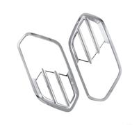 Chrome Phare Antibrouillard Couverture pour Ford pour Escape Kuga 2017-2019 - Pare-Chocs Avant Moulure Décorative Paire Plastique ABS Montage Facile Auto Tuning 35 x 15 cm
