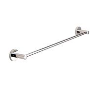 Chrome Plated Stainless Steel Towel Rail, Bathroom Kitchen Towel Rack Bar, Wall-Mounted Towel Holder, for Storage Towels 80CM