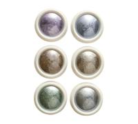 Chrome pour les ongles, poudre de paillettes à ongles - 6 couleurs paillettes pigment pigment pour les paillettes | Poudre de peinture à ongles chatoyante pour le festival, les rencontres, le maquilla