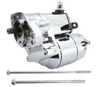 Chrome Starter Compatible avec Le Patrimoine Springer Low Rider Fat Boy, Les modèles s'adaptent 31553-94A 31558-90 228000-2550 228000-2551