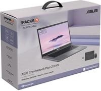 Chromebook ASUS CX3402CVA-MW1284 14" Tactile Intel Core i3 100U 8 Go RAM LPDDR5x SSD 128 Go sacoche incluse