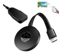 Chromecast, appareil Chromecast pour TV, dongle d'affichage sans fil WiFi, adaptateur d'affichage HDMI sans fil 4K pour TV, prend en charge Android/iOS/Windows/Mac/projecteur