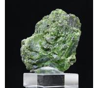 Chromediopside de 50 grammes et 50 millimètres, Minéral Chromediopside de Finlande, Minéral Non traité, Collection spéciale, Minéral de Collection, Pierre de Courage