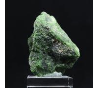 Chromediopside Naturel de 110 grammes et 65 millimètres, Minéral Chromediopside de Finlande, Pierre véritable, Edition Exclusive, Décoration et Collection, Minéral de Chance