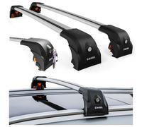 CHROMEMASTER Barres de Toit Compatibles avec Toyota Corolla Break 2019+ ; pour Coffres de Toit, Porte-vélos, Échelle | Galerie de Toit Idéale pour Vacances, Voyages et Usage Quotidien