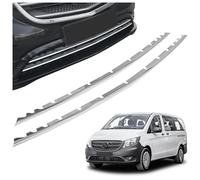 CHROMEMASTER | Compatible avec Mercedes Vito Tourer W447 2014-2019 | Bande de Calandre de Pare-chocs Avant ; Acier Inoxydable Poli | Ajustement Parfait ; Nouveau Look Attrayant de la Voiture