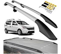 CHROMEMASTER | Compatibles avec Dacia Dokker 2012-2021 | Les Barres de Toit | Conçus pour Le Montage de Barres de Toit, de Coffres de Toit ou de Porte-vélos | Structure en Aluminium Durable
