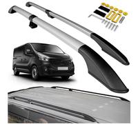 CHROMEMASTER | Compatibles avec Opel Vivaro 3 Long L2 2014-2019 | Les Barres de Toit | Conçus pour Le Montage de Barres de Toit, de Coffres de Toit ou de Porte-vélos | Structure en Aluminium Durable