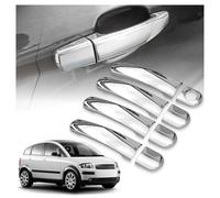 CHROMEMASTER | Coques de Poignées de Porte Extérieures Compatibles avec Audi A2 5D 2000-2005 | Acier inoxydable ; Couleur: Chrome ; Protection et Nouveau Look pour vos Poignées de Porte ; 8 pcs