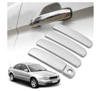 CHROMEMASTER | Coques de Poignées de Porte Extérieures Compatibles avec Audi A4 Berline 4D FL 1999-2000 | Acier inoxydable ; Chrome ; Protection et Nouveau Look pour vos Poignées de Porte ; 5 pcs