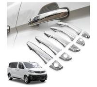 CHROMEMASTER | Coques de Poignées de Porte Extérieures Compatibles avec Fiat Ulysse 2022+ | Acier inoxydable ; Couleur: Chrome ; Protection et Nouveau Look pour vos Poignées de Porte ; 10 pcs
