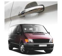 CHROMEMASTER | Coques de Poignées de Porte Extérieures Compatibles avec Mercedes Vito 1996-2003 | Acier inoxydable ; Couleur: Chrome ; Protection et Nouveau Look pour vos Poignées de Porte ; 6 pcs