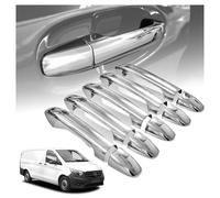 CHROMEMASTER | Coques de Poignées de Porte Extérieures Compatibles avec Mercedes Vito 2014+ | Acier inoxydable ; Couleur: Chrome ; Protection et Nouveau Look pour vos Poignées de Porte ; 10 pcs