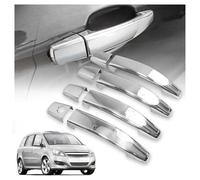 CHROMEMASTER | Coques de Poignées de Porte Extérieures Compatibles avec Opel Zafira 2005-2014 | Acier inoxydable ; Couleur: Chrome ; Protection et Nouveau Look pour vos Poignées de Porte ; 8 pcs