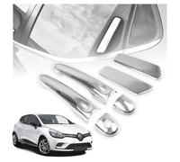 CHROMEMASTER | Coques de Poignées de Porte Extérieures Compatibles avec Renault Clio Hayon 5D 2012-2020 | Acier inoxydable ; Chrome ; Protection et Nouveau Look pour vos Poignées de Porte ; 6 pcs