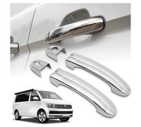 CHROMEMASTER | Coques de Poignées de Porte Extérieures Compatibles avec VW California T6 2015-2019 | Acier inoxydable ; Couleur: Chrome ; Protection et Nouveau Look pour vos Poignées de Porte ; 4 pcs