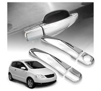 CHROMEMASTER | Coques de Poignées de Porte Extérieures Compatibles avec VW Fox Hayon 3D 2005-2011 | Acier inoxydable ; Couleur: Chrome ; Protection et Nouveau Look pour vos Poignées de Porte ; 4 pcs