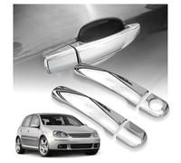 CHROMEMASTER | Coques de Poignées de Porte Extérieures Compatibles avec VW Golf Hayon 3D 2003-2008 | Acier inoxydable ; Couleur: Chrome ; Protection et Nouveau Look pour vos Poignées de Porte ; 4 pcs