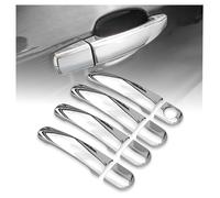 CHROMEMASTER | Coques de Poignées de Porte Extérieures Compatibles avec VW Sharan 1995-2010 | Acier inoxydable ; Couleur: Chrome ; Protection et Nouveau Look pour vos Poignées de Porte ; 8 pcs
