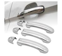 CHROMEMASTER | Coques de Poignées de Porte Extérieures Compatibles avec VW Transporter T6.1 2019-2023 Acier inoxydable ; Couleur: Chrome ; Protection et Nouveau Look pour vos Poignées de Porte ; 6 pcs