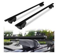 CHROMEMASTER Galerie de Toit, Barres de Toit ; Compatible avec Audi Q5 2008-2016 ; pour Le Transport de Coffre de Toit, de Porte-vélos, D’échelles; Poutres de Toit en Acier Durables