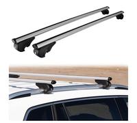 CHROMEMASTER Galerie de Toit, Barres de Toit ; Compatible avec Ford Tourneo Courier 2014-2023 ; pour Le Transport de Coffre de Toit, de Porte-vélos, D’échelles; Structure en Aluminium Durable