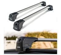 CHROMEMASTER Galerie de Toit, Barres de Toit ; Compatible avec Hyundai Kona 2017-2023 ; pour Le Transport de Coffre de Toit, de Porte-vélos, D’échelles | Structure en Aluminium Durable