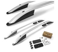 CHROMEMASTER | Les Barres de Toit Compatible avec Fiat Panda Hayon 2012+; Rails de Toit Conçus pour Le Montage de Barres de Toit, de Coffres de Toit, de Porte-vélos | Aluminium Durable