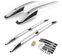 CHROMEMASTER | Les Barres de Toit Compatible avec Peugeot Bipper 2007-2015; Rails de Toit Conçus pour Le Montage de Barres de Toit, de Coffres de Toit, de Porte-vélos | Aluminium Durable