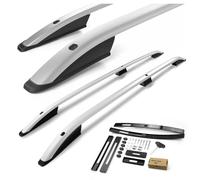 CHROMEMASTER | Les Barres de Toit Compatible avec Peugeot Bipper 2007-2015; Rails de Toit Conçus pour Le Montage de Barres de Toit, de Coffres de Toit, de Porte-vélos | Aluminium Durable