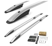 CHROMEMASTER | Les Barres de Toit Compatible avec Peugeot Expert L2 Long 2007-2016; Rails de Toit Conçus pour Le Montage de Barres de Toit, de Coffres de Toit, de Porte-vélos | Aluminium Durable