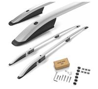 CHROMEMASTER | Les Barres de Toit Compatible avec Peugeot Expert L3 Long 2016+; Rails de Toit Conçus pour Le Montage de Barres de Toit, de Coffres de Toit, de Porte-vélos | Aluminium Durable