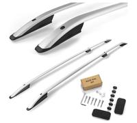 CHROMEMASTER | Les Barres de Toit Compatible avec Peugeot Partner L2 Long 2018+; Rails de Toit Conçus pour Le Montage de Barres de Toit, de Coffres de Toit, de Porte-vélos | Aluminium Durable