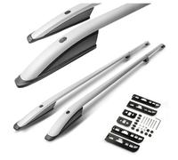 CHROMEMASTER | Les Barres de Toit Compatible avec Renault Trafic L2 | Grand Long 2014+; Rails de Toit Conçus pour Le Montage de Barres de Toit, de Coffres de Toit, de Porte-vélos | Aluminium Durable