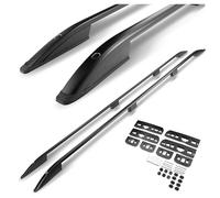 CHROMEMASTER | Les Barres de Toit Compatible avec VW Transporter T6.1 L2 Long 2019-2023; Rails de Toit Conçus pour Le Montage de Barres de Toit, de Coffres de Toit, de Porte-vélos | Aluminium Durable