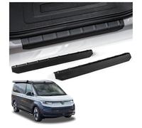 CHROMEMASTER | Protection Seuil de Porte de Voiture Compatible avec VW T7 Caravelle 2025+ | Plastique ABS, Mat, Noir; Protection Anti-rayures - Accessoire Auto Adhésif: 2 pcs