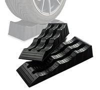 CHROMEMASTER | Rampe, Rampes pour Mobil-Homes, Camping-Cars, Caravanes ; Le lot Contient 2 pcs | Cales de Montée pour Camping-Car ; Charge Max. 4 tonnes | Plastique Durable