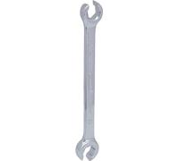 CHROMEplus Open double ring spanner, offset, 12x13mm, on hang tag