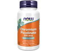 Picolinate de Chrome 200 mcg 100 Capsules Végétales Now Foods
