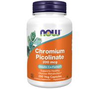 Chromium Picolinate 200 Mcg 250 Veg Caps Par Now Foods