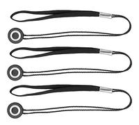 ChromLives Capuchon d'objectif Laisse Protecteur d'objectif Perdu Evitant Sa Compatibilité avec les Appareils Photo Reflex Numériques Canon/Nikon/Sony/Panasonic/Appareil Photo Fujifilm et Plus 3Pack