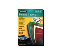 Fellowes Couvertures de reliure Chromolux Brillant A4 (210 x 297 mm) Noir 100 unités
